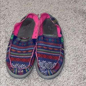 Sanuks Slip-On Shoes!